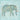 Colorful elephant animals canvas art print by Studio M, featuring detailed design on textured canvas for home decor.