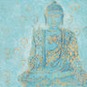 Wisdom Buddha world culture canvas art print by Villarreal Villarreal Gabriela, featuring a serene Buddha image on a textured canvas.
