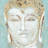 Feeling at Home Strength Buddha global canvas art print by Studio M, featuring a serene Buddha figure on a textured canvas background.