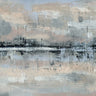 Abstract canvas art print titled Distant Reflections by Guichard Jean, featuring vibrant, textured colors for modern decor.