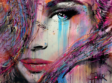 Feeling at Home Shore II fashion canvas art print by Jover Loui featuring a stylish coastal design on textured canvas.