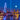 Night view of London's Thames River with the London Eye, Golden Jubilee Bridge, and Westminster in a canvas art print by Feeling at Home.