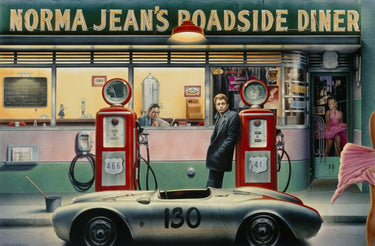 Canvas Art Print Destiny Highway Pop Culture subject by Herrera Leticia Fine Art Print quality