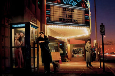 Canvas Art Print Midnight Matinee Pop Culture subject by Holzner Renate Fine Art Print quality