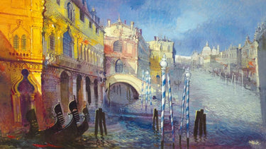 Canvas Art Print Venezia I Travel subject by Alma-Tadema Lawrence Fine Art Print quality