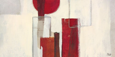 Canvas Art Print Red II Abstract subject by Bosch Hieronymus Fine Art Print quality