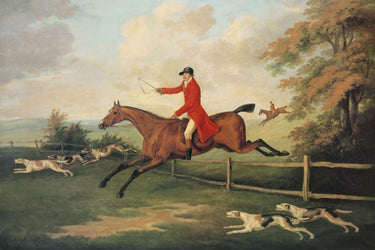 Canvas Art Print Fox Hunting Scene Museum subject by Smith Jesse Willcox Fine Art Print quality