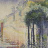 Canvas Art Print Rio San Trovaso, Venice Coastal subject by Felton Major Fine Art Print quality