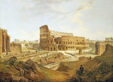 Canvas Art Print The Colisseum, Rome Museum subject by Gauguin Paul Fine Art Print quality