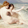 Canvas Art Print Sea Nymphs Museum subject by Marc Franz Fine Art Print quality
