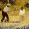 Feeling at Home Stone Heap Museum canvas art print by Tuke Henry Scott, featuring a detailed landscape scene in soft tones.