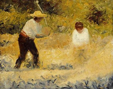 Feeling at Home Stone Heap Museum canvas art print by Tuke Henry Scott, featuring a detailed landscape scene in soft tones.