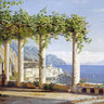 Canvas Art Print Amalfi Dal Convento Dei Cappuccini Museum subject by Gauguin Paul Fine Art Print quality