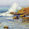Canvas Art Print Summer Sea, Laguna Beach Museum subject by Hollywood Photo Fine Art Print quality