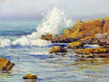 Canvas Art Print Summer Sea, Laguna Beach Museum subject by Hollywood Photo Fine Art Print quality