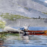 Canvas Art Print The Red Canoe Museum subject by Kandinsky Wassily Fine Art Print quality