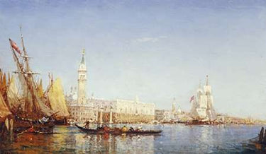 Canvas Art Print The Grand Canal, Venice Museum subject by Seven Trees Design Fine Art Print quality