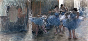 Canvas Art Print Dancers Music-Dance subject by Gauguin Paul Fine Art Print quality