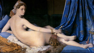 Canvas Art Print The Grand Odalisque Museum subject by Klimt Gustav Fine Art Print quality