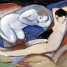 Canvas Art Print Zwei Liegende Akte Museum subject by Modigliani Amedeo Fine Art Print quality