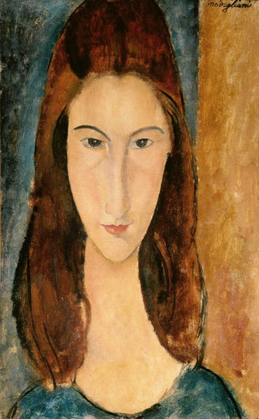 Canvas Art Print Jeanne Hebuterne, 1919 Museum subject by Monet Claude Fine Art Print quality