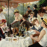 Canvas Art Print Luncheon of the Boating Party Museum subject by Sargent John Singer Fine Art Print quality