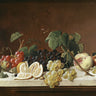 Canvas Art Print Still Life With Fruit Museum subject by Schiele Egon Fine Art Print quality