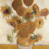 Canvas Art Print Sunflowers, 1888 Floral subject by Podt Martin Fine Art Print quality