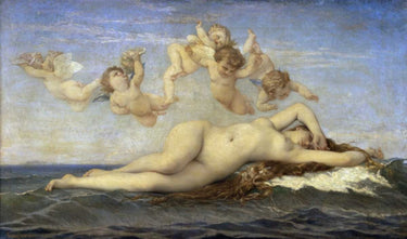 Canvas Art Print The Birth of Venus Museum subject by Ciseri Antonio Fine Art Print quality