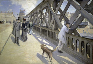 Canvas Art Print The Bridge of Europe Figurative subject by Couse Eanger Irving Fine Art Print quality