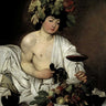 Feeling at home Bacchus figurative canvas art print by Leonardo da Vinci featuring detailed classical artwork.