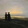 Canvas Art Print Sunset (Brothers) Museum subject by Godward John W. Fine Art Print quality