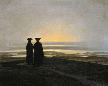 Canvas Art Print Sunset (Brothers) Museum subject by Godward John W. Fine Art Print quality