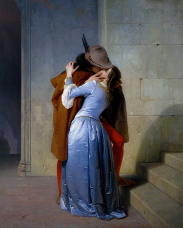 Canvas Art Print The Kiss Museum subject by Hollywood Photo Fine Art Print quality