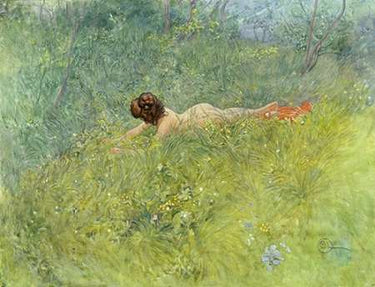 Canvas Art Print On The Grass Museum subject by Mantegna Andrea Fine Art Print quality