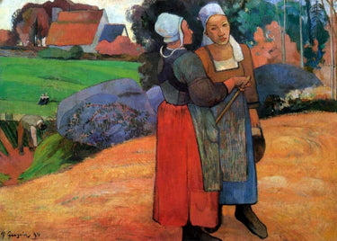 Canvas Art Print Breton Peasant Woman Museum subject by Hardy Heywood Fine Art Print quality