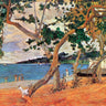Canvas Art Print By The Seashore Museum subject by Greco El Fine Art Print quality