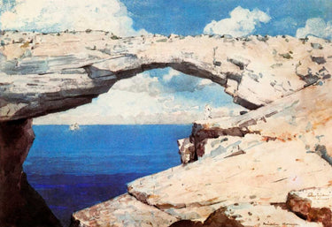 Canvas Art Print Glass Windows Bahamas Coastal subject by Klimt Gustav Fine Art Print quality