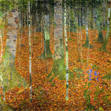 Canvas Art Print Birch Wood 1903 Museum subject by Lizars Daniel Fine Art Print quality