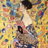 Canvas Art Print Lady With Fan Museum subject by Malevich Kazimir Fine Art Print quality