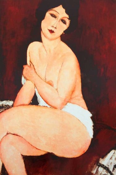Canvas Art Print Beautiful Woman Museum subject by Monet Claude Fine Art Print quality