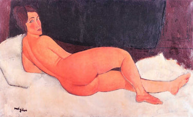 Canvas Art Print Nude Looking Over Right Shoulder Museum subject by Monet Claude Fine Art Print quality