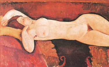 Canvas Art Print Reclining Nude Le Grand Nu Museum subject by Monet Claude Fine Art Print quality