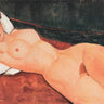 Canvas Art Print Reclining Nude X Museum subject by Monet Claude Fine Art Print quality