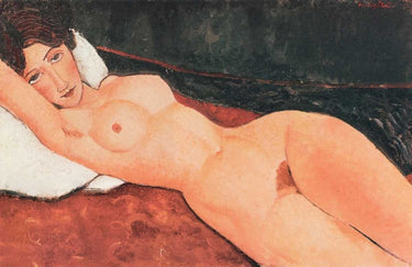 Canvas Art Print Reclining Nude X Museum subject by Monet Claude Fine Art Print quality
