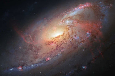 Canvas Art Print Galaxy M106 Photography subject by Raphael Fine Art Print quality