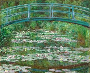 Canvas Art Print The Japanese Footbridge, 1899 Museum subject by Munch Edvard Fine Art Print quality