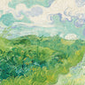 Canvas Art Print Green Wheat Fields, Auvers, 1890 Museum subject by Bluebird Barn Fine Art Print quality