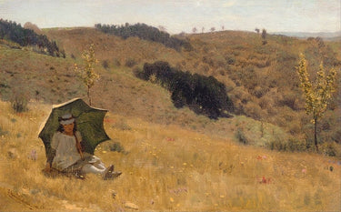 Canvas Art Print Sunny Days, 1874 Museum subject by Boucher Francois Fine Art Print quality