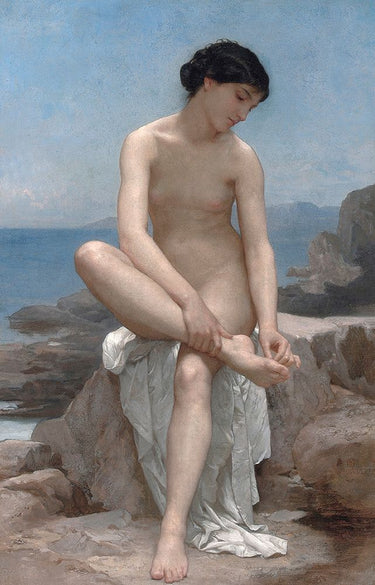 Canvas Art Print The Bather, 1879 Museum subject by Carracci Annibale Fine Art Print quality